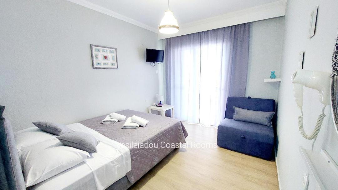 Vasileiadou Coastal Rooms Flogita Exteriör bild